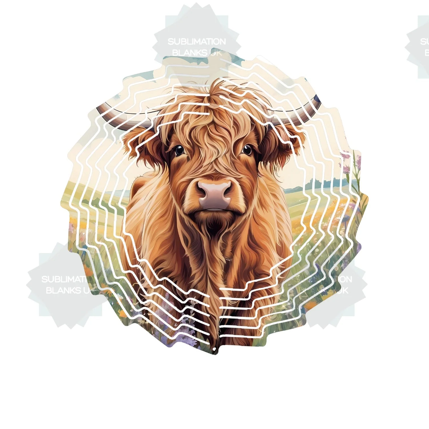 Clearance 10inch sublimation wind spinners - Image 3