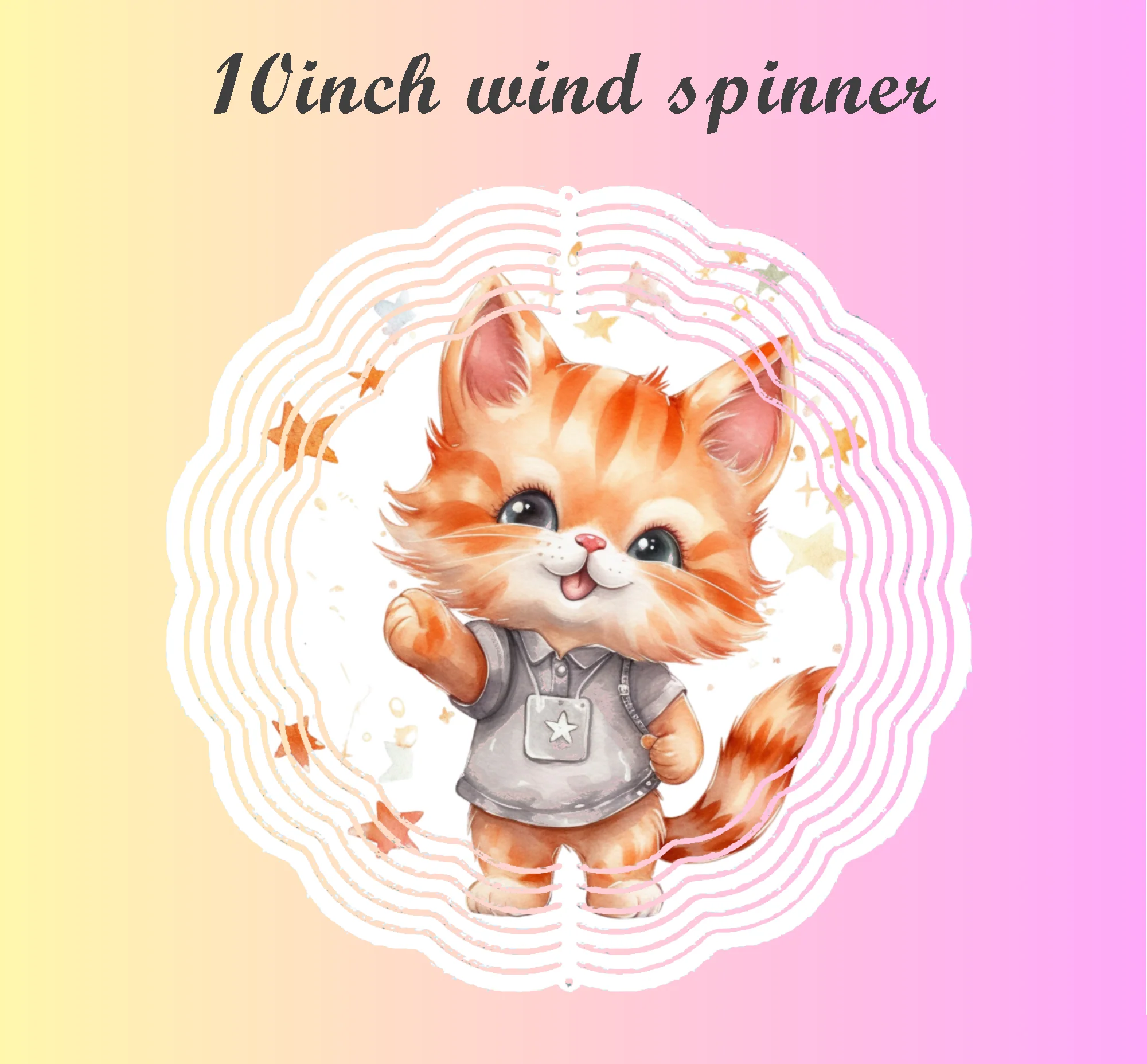 Clearance 10inch sublimation wind spinners - Image 6