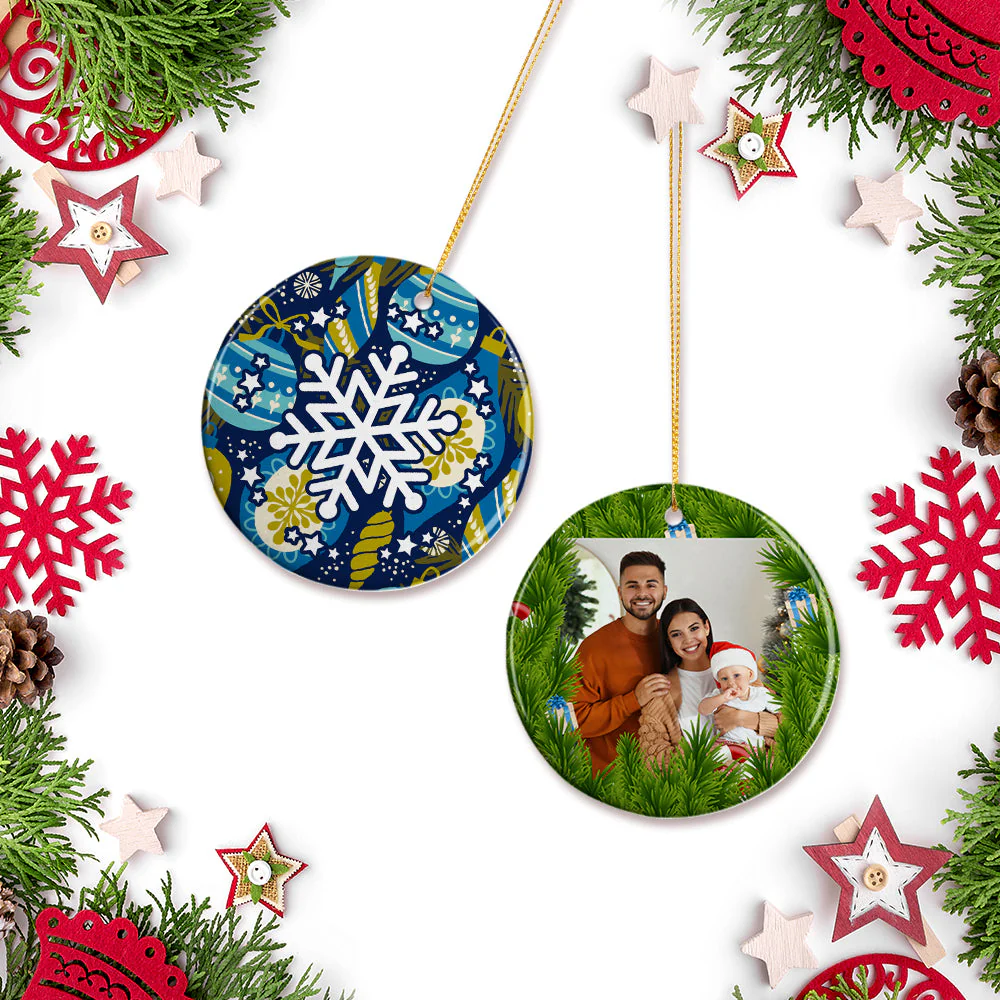 10x Ceramic sublimation ornaments - Image 3
