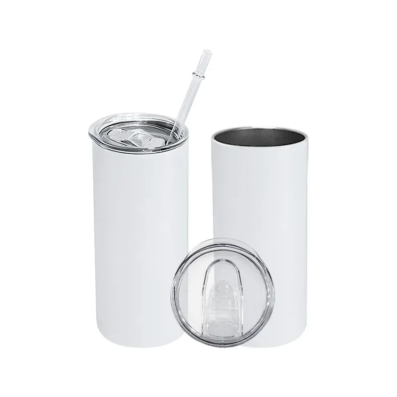 15oz sublimation tumbler - Flat Edge - Image 7