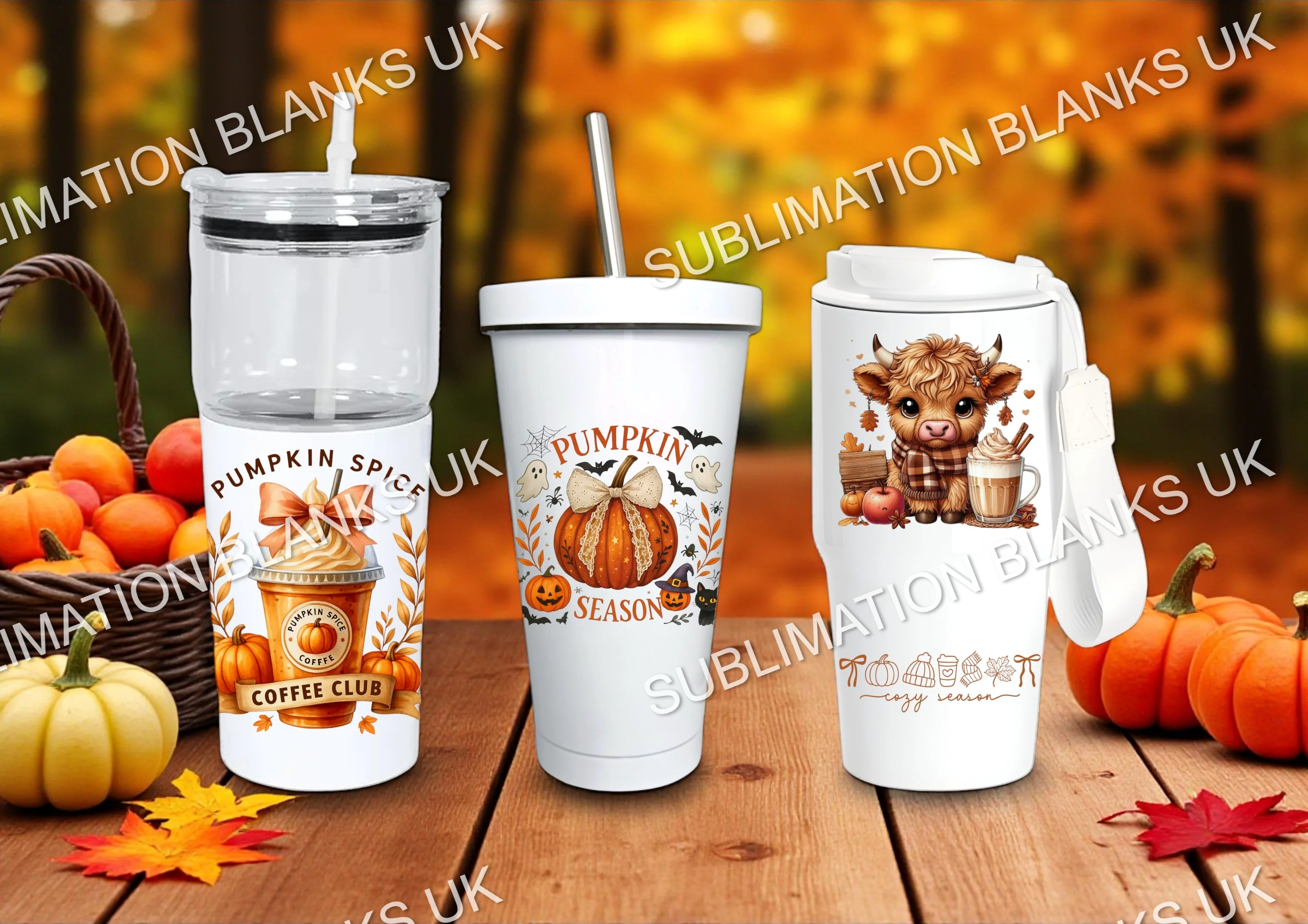 CLEARANCE 2in1 sublimation tumbler with a glass - Image 4