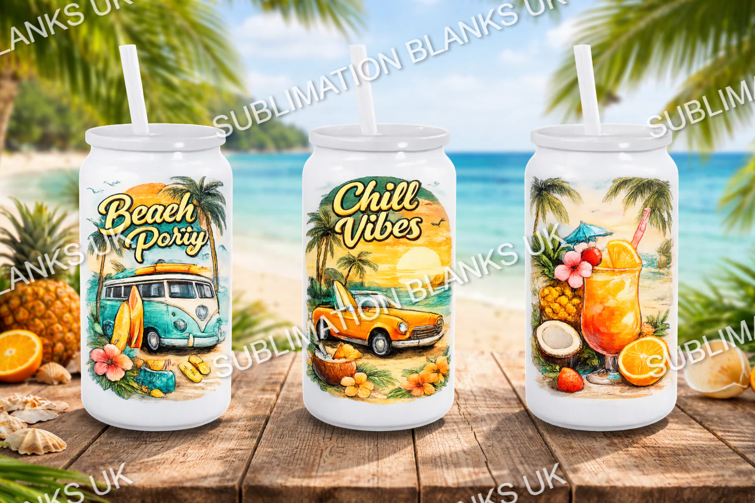 16oz Sublimation Cola Can - Image 3