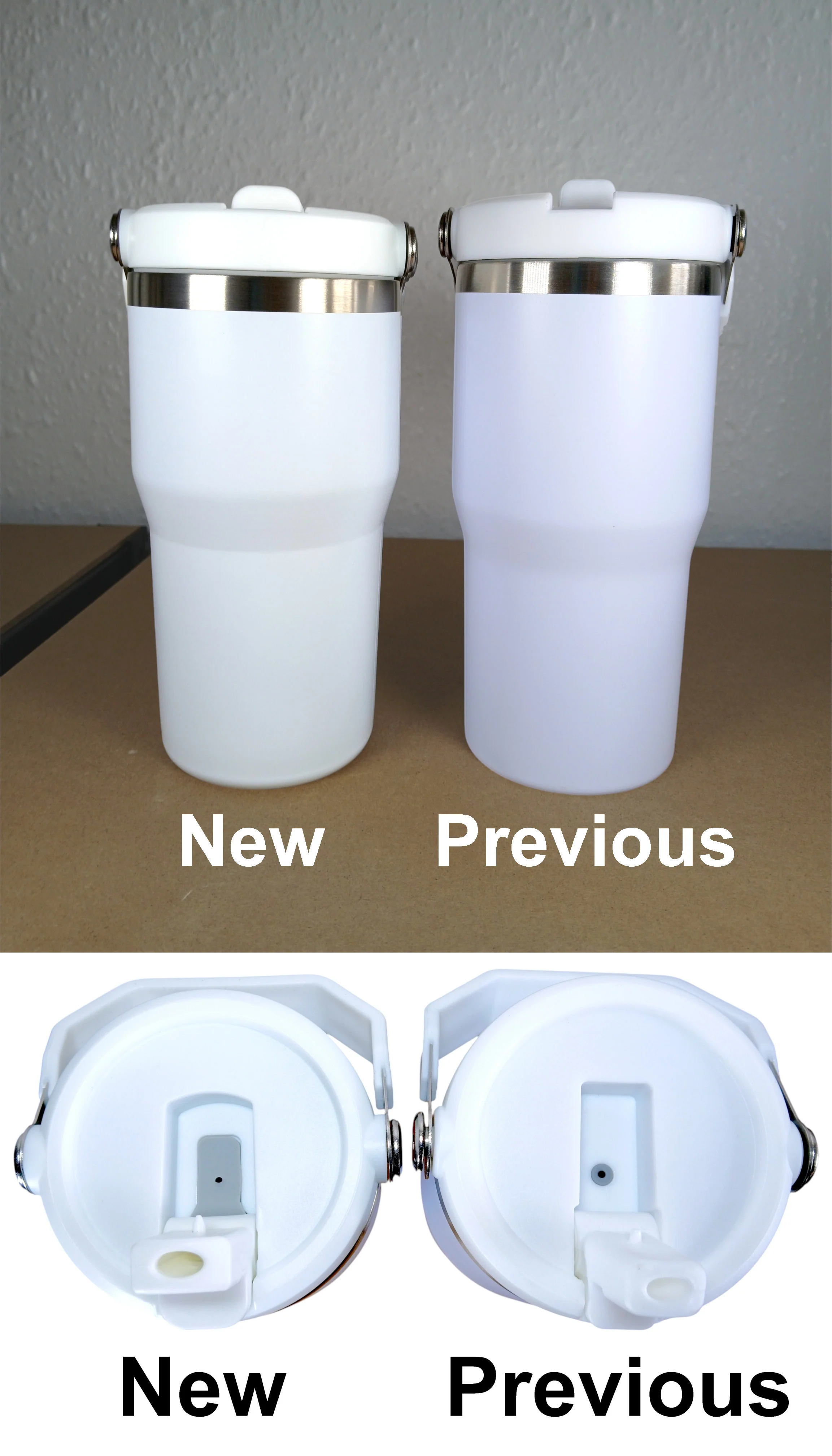 20oz Sublimation Tumbler with swing handle and flip straw (Multi-pack) - Image 3