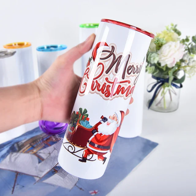 20oz sublimation tumbler - Flat Edge - Image 9
