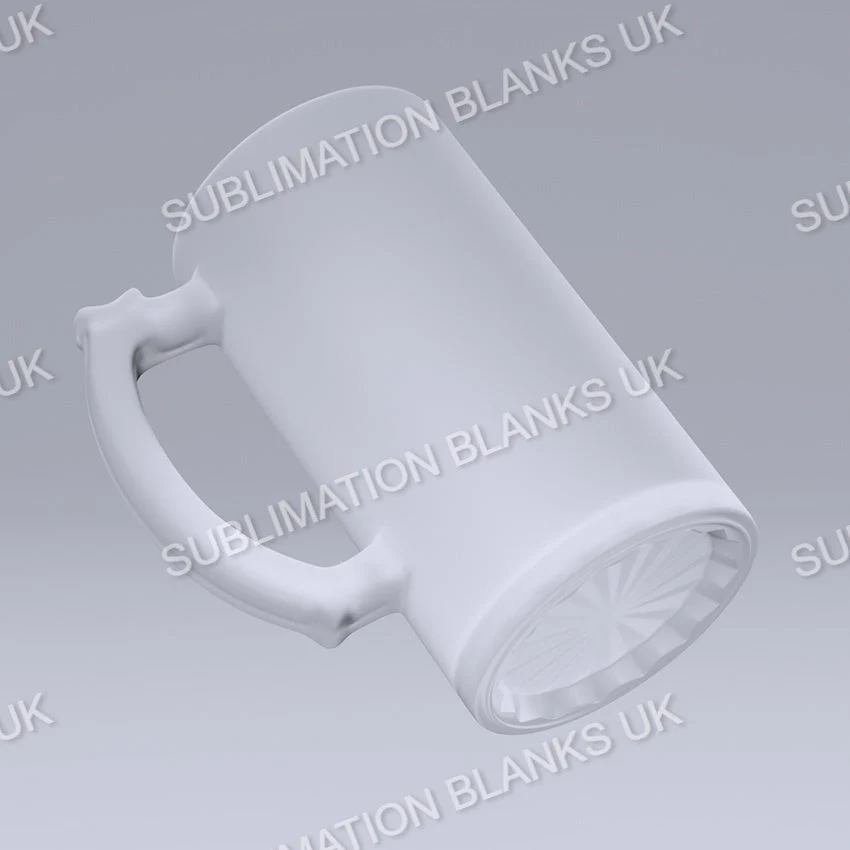2x 16oz Frosted Sublimation Beer Steins - Image 7