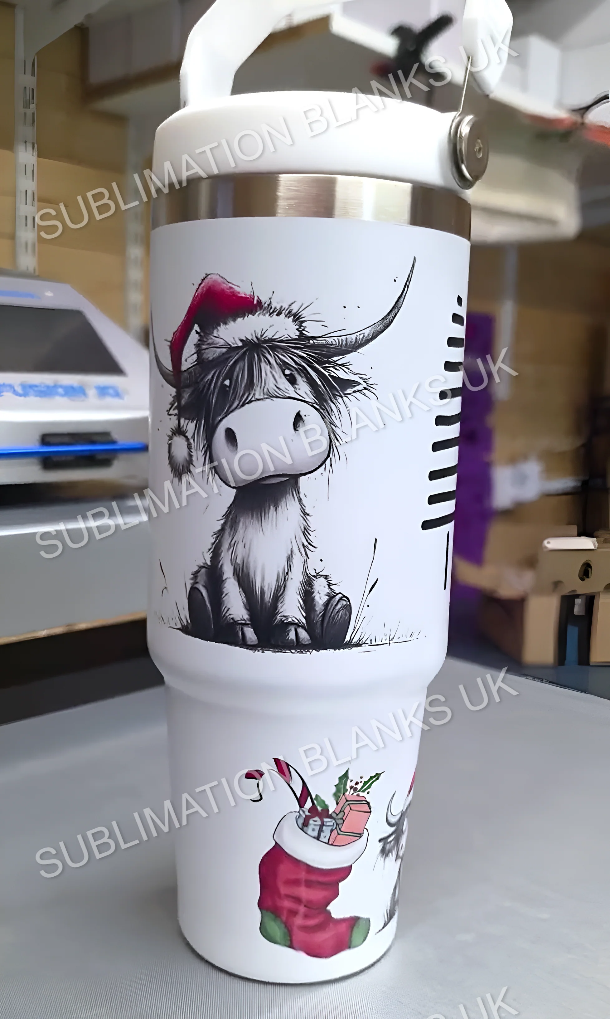 30oz Sublimation Tumbler with swing handle and flip straw (Multi-pack) - Image 12