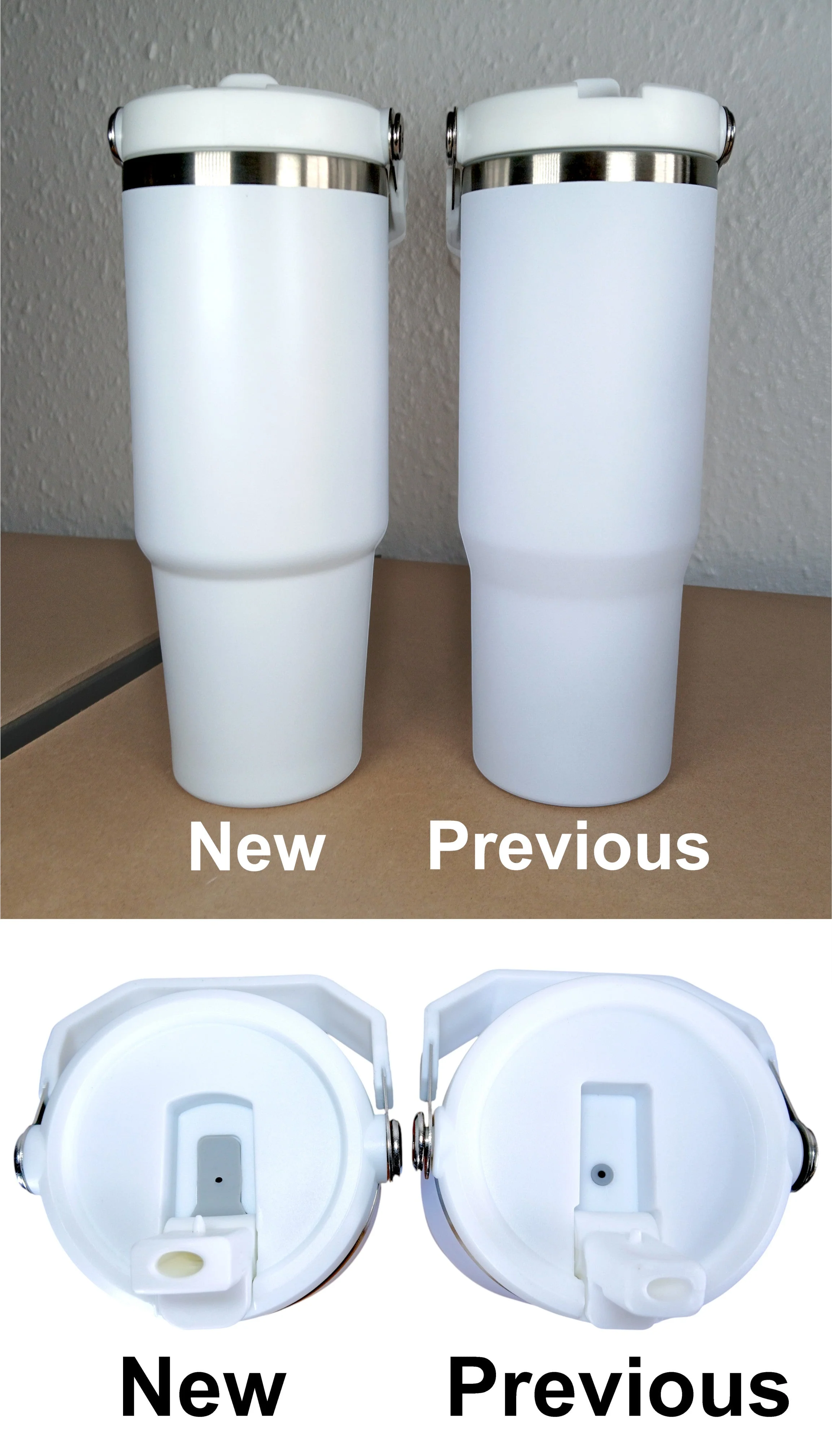 30oz Sublimation Tumbler with swing handle and flip straw (Multi-pack) - Image 7