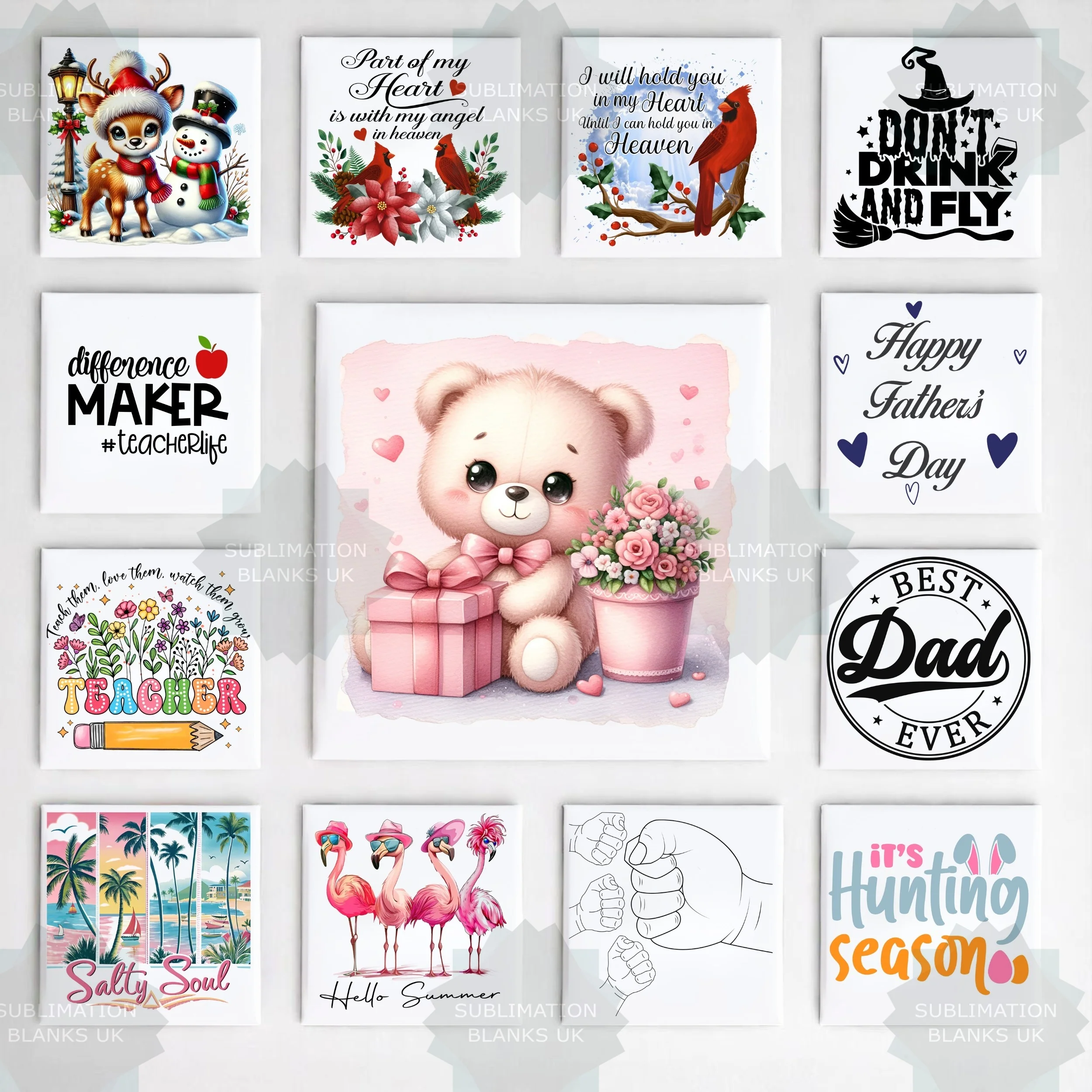 50*50mm Fridge Magnet Making Set - Image 11
