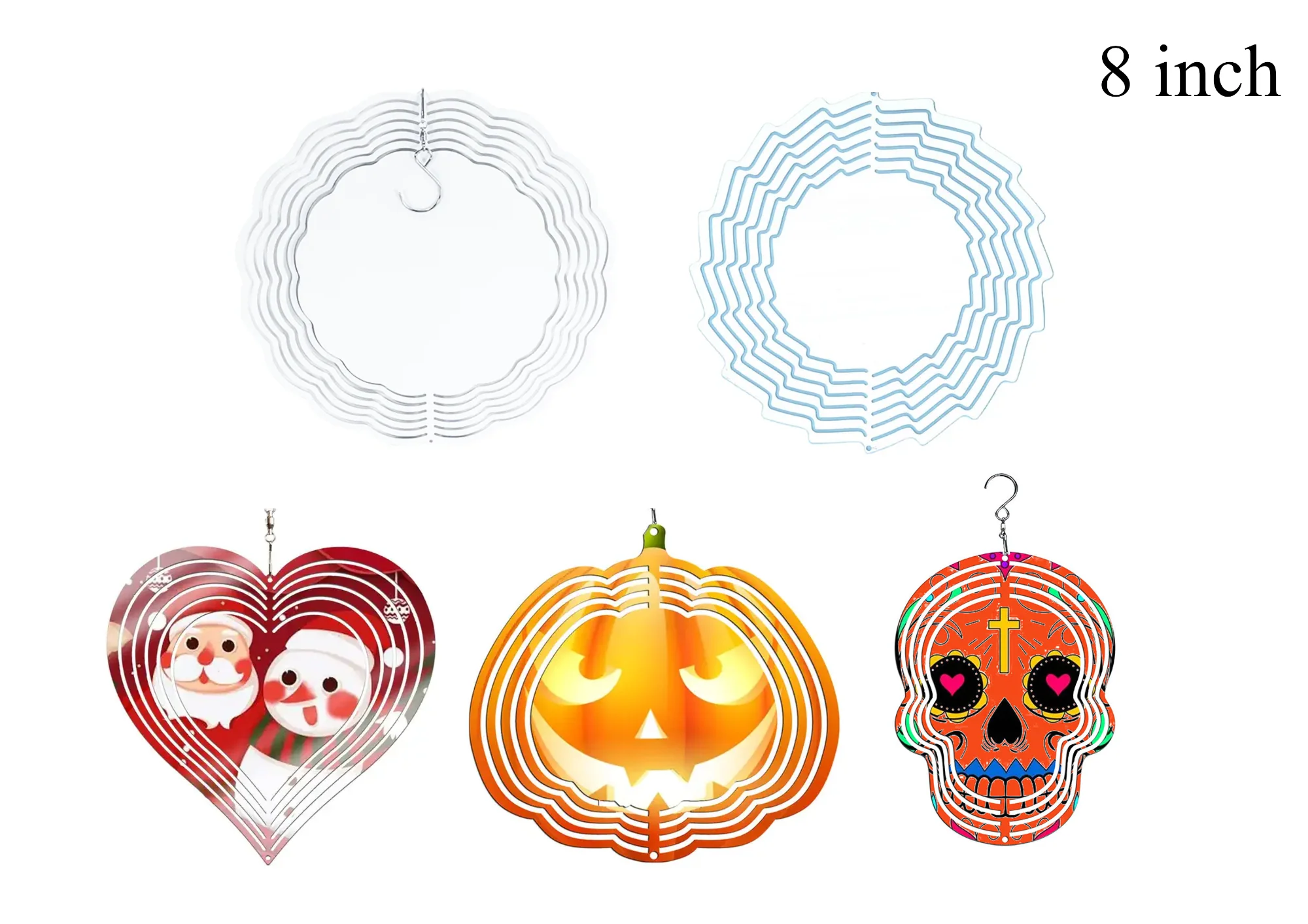 CLEARANCE 8inch sublimation wind spinners - Image 18
