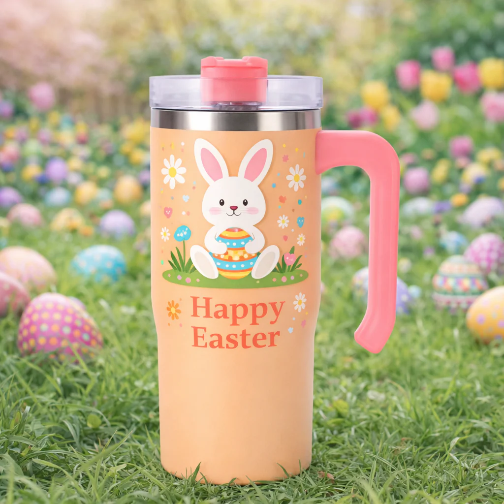 CLEARANCE 20oz sublimation tumbler with handle - Image 6