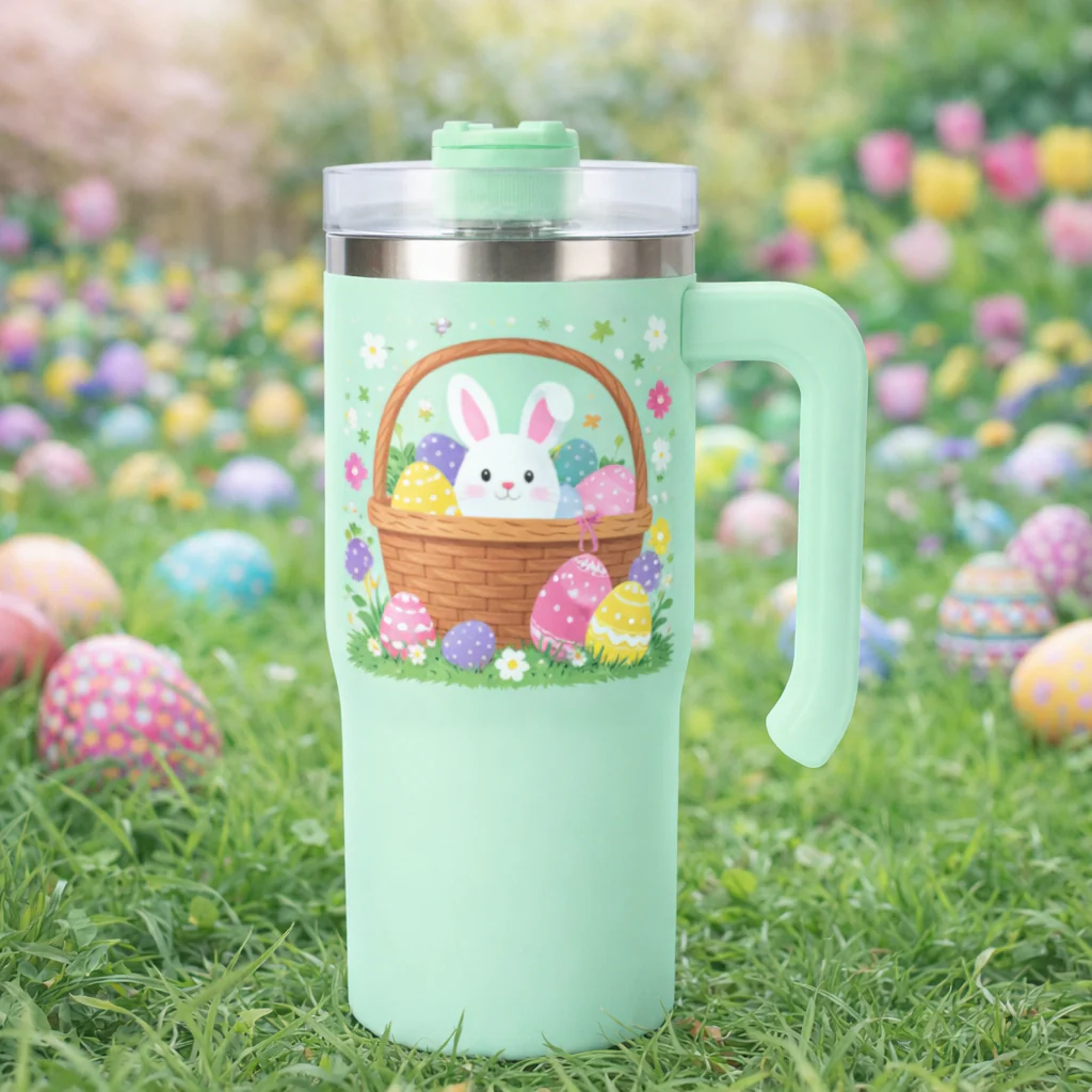 CLEARANCE 20oz sublimation tumbler with handle - Image 7