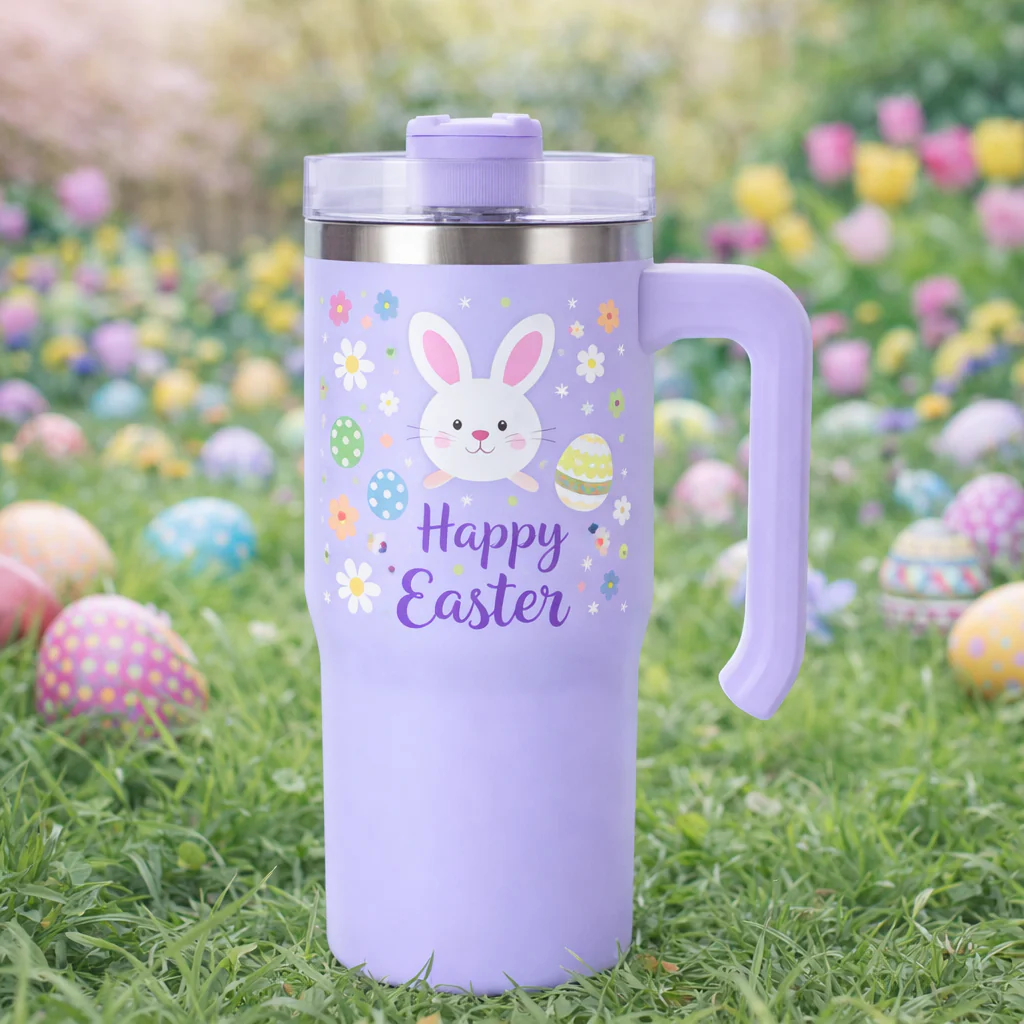 CLEARANCE 20oz sublimation tumbler with handle - Image 5