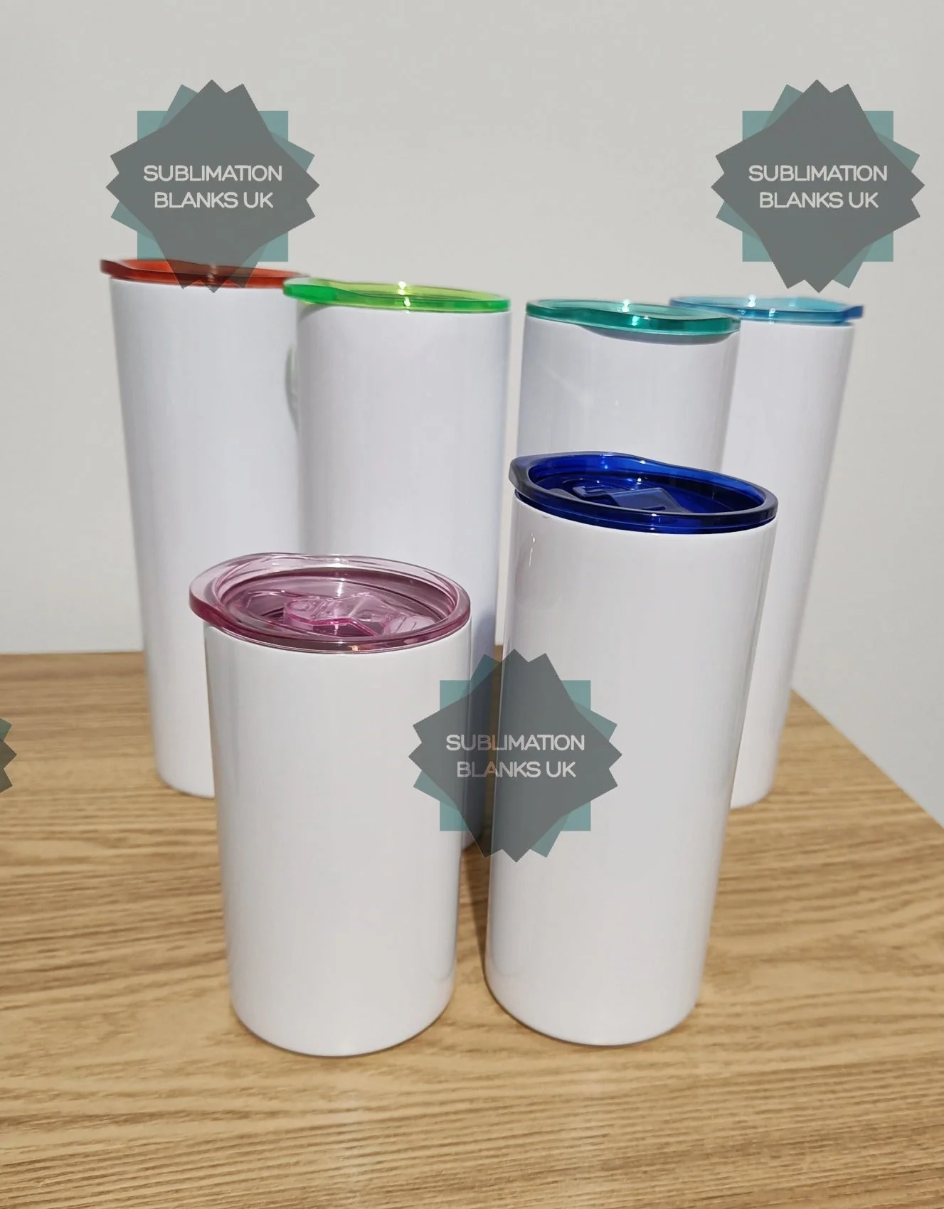 Coloured plastic lids for 20oz, 15oz, 12oz - Image 3