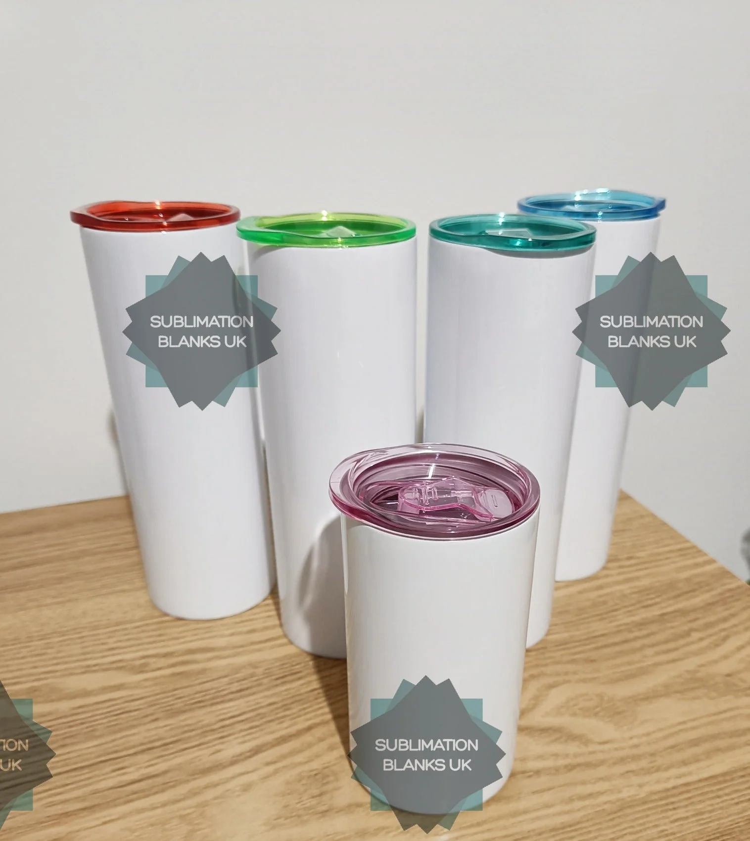 Coloured plastic lids for 20oz, 15oz, 12oz - Image 8