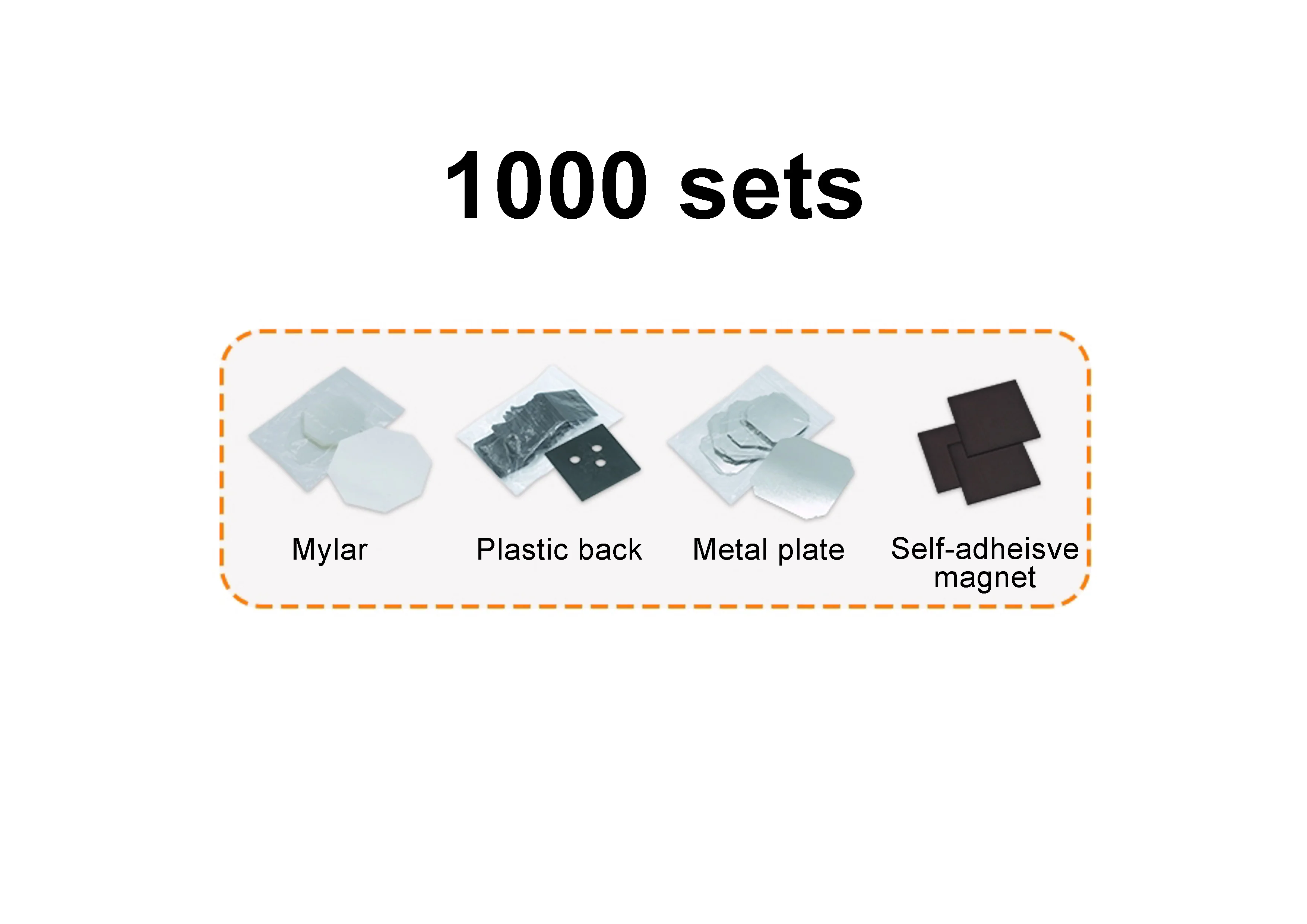 Materials for 50*50mm Fridge Magnet Maker (Multi-pack) - Image 6