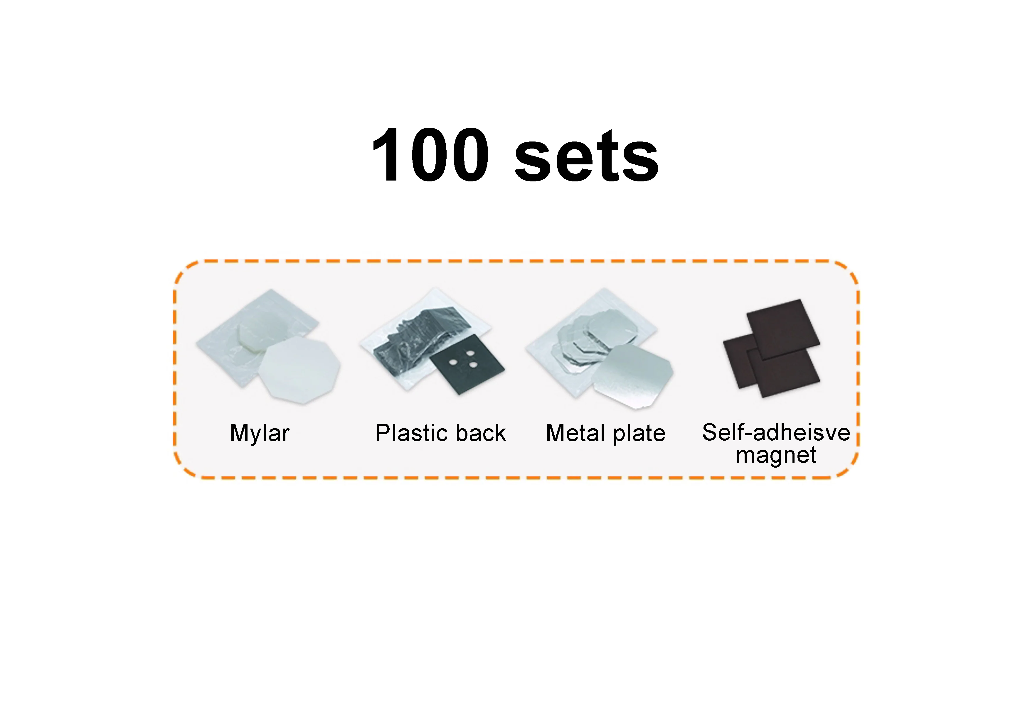 Materials for 50*50mm Fridge Magnet Maker (Multi-pack) - Image 8