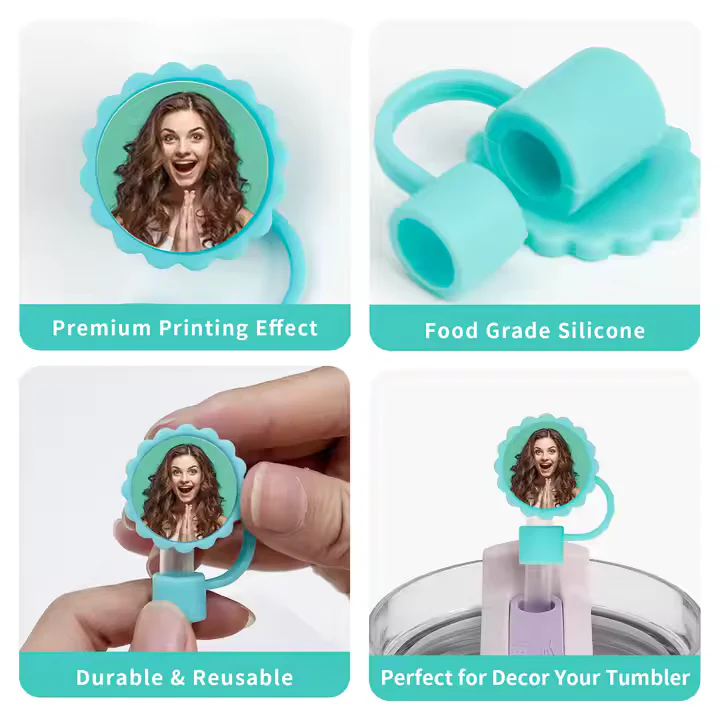 Pack of 10 Sublimation Straw toppers - Image 6
