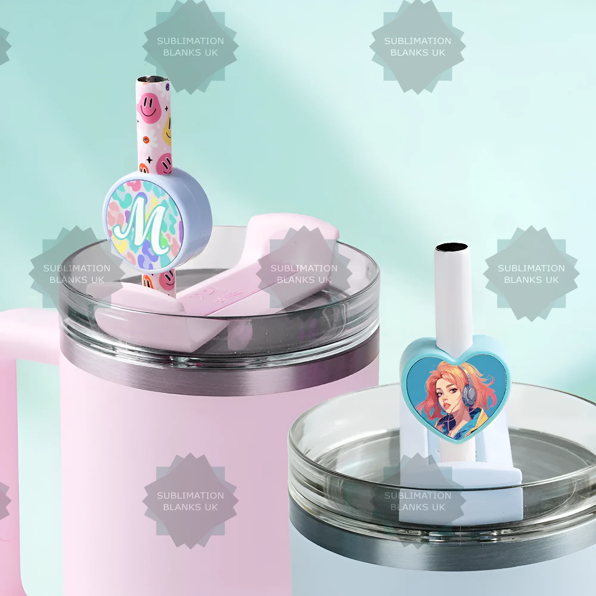 Pack of 10 Sublimation Straw toppers - Image 7