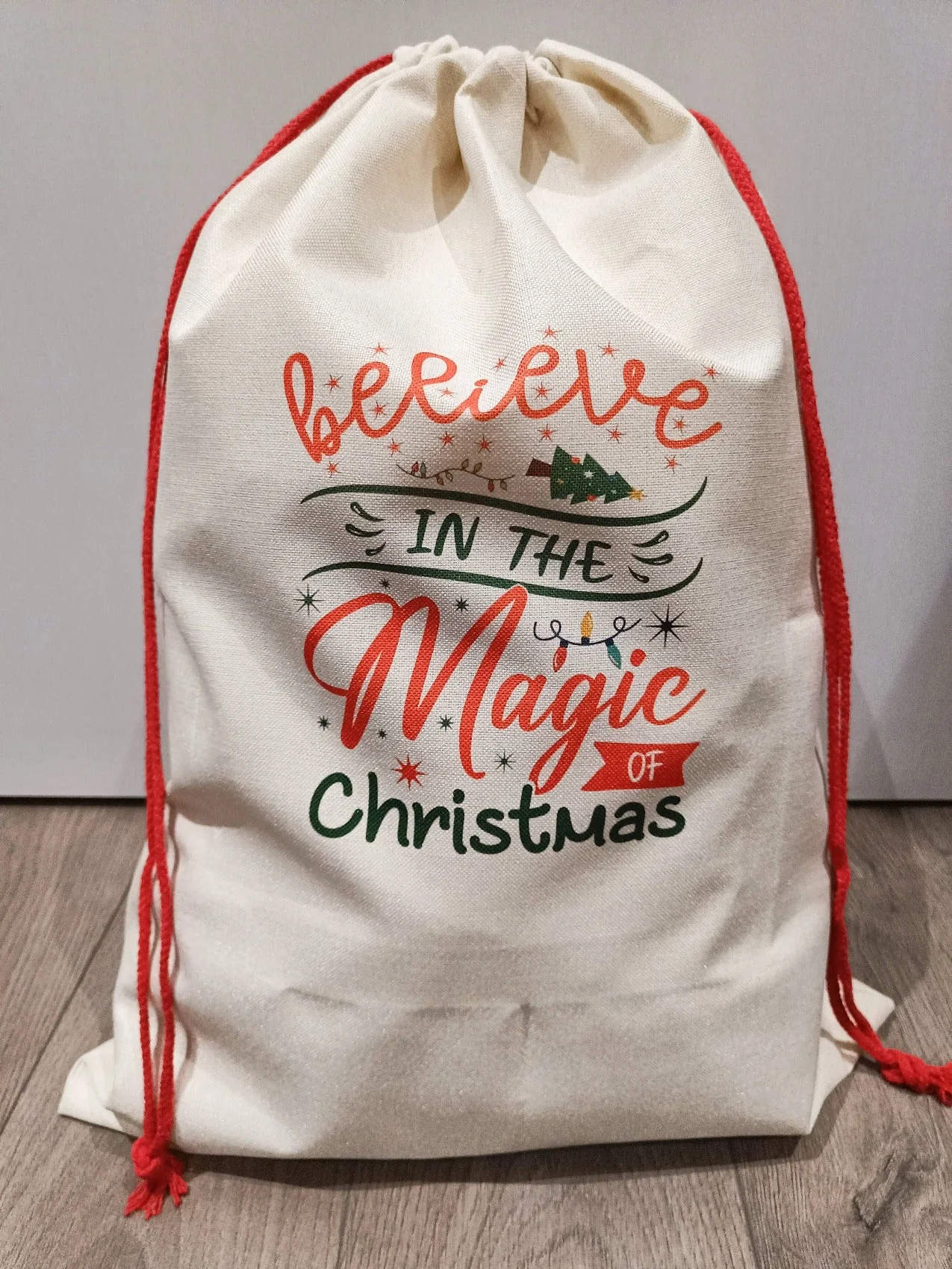 Linen Sublimation Santa Sack - Image 10