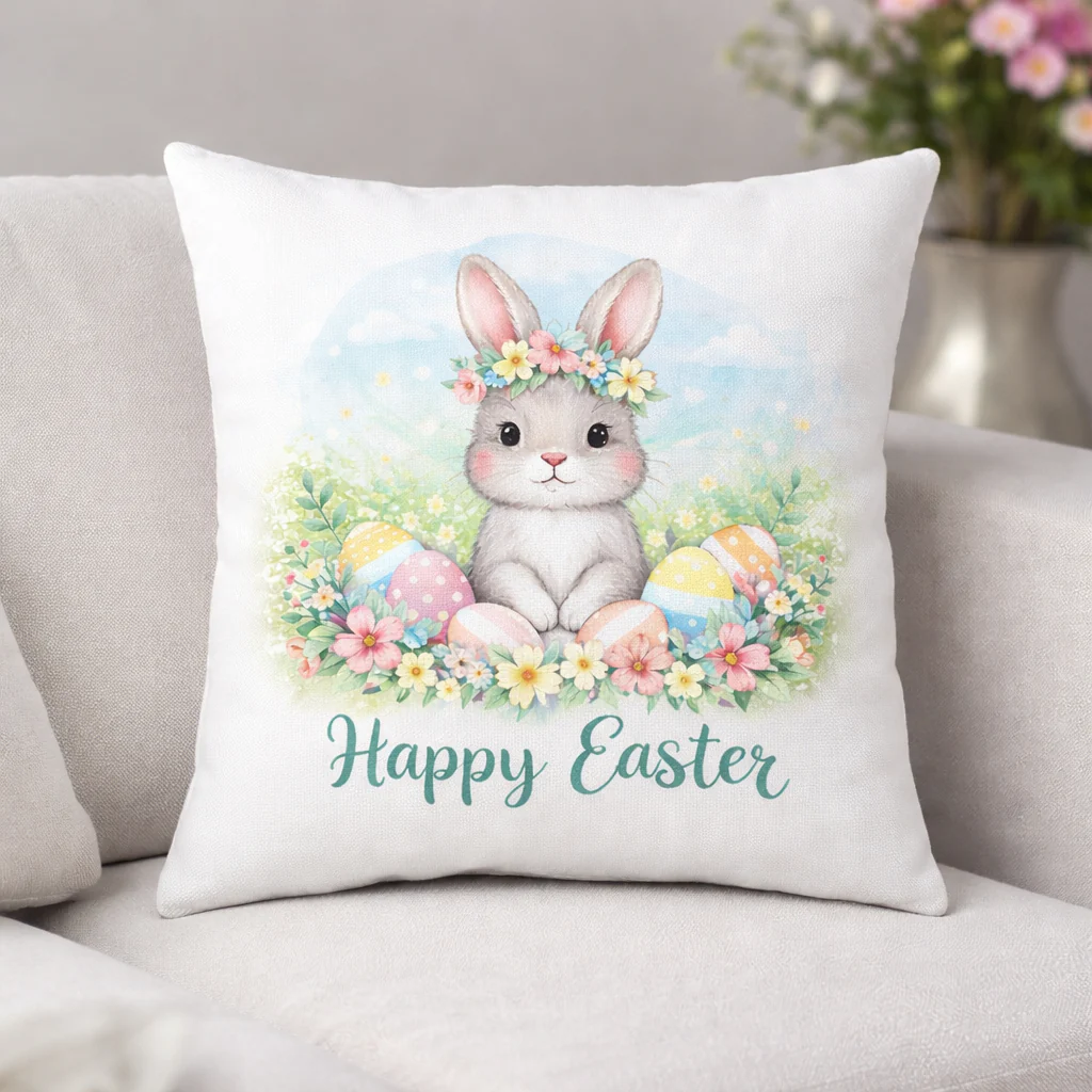 White Linen Sublimation Cushion Cover (Multi-pack) - Image 4