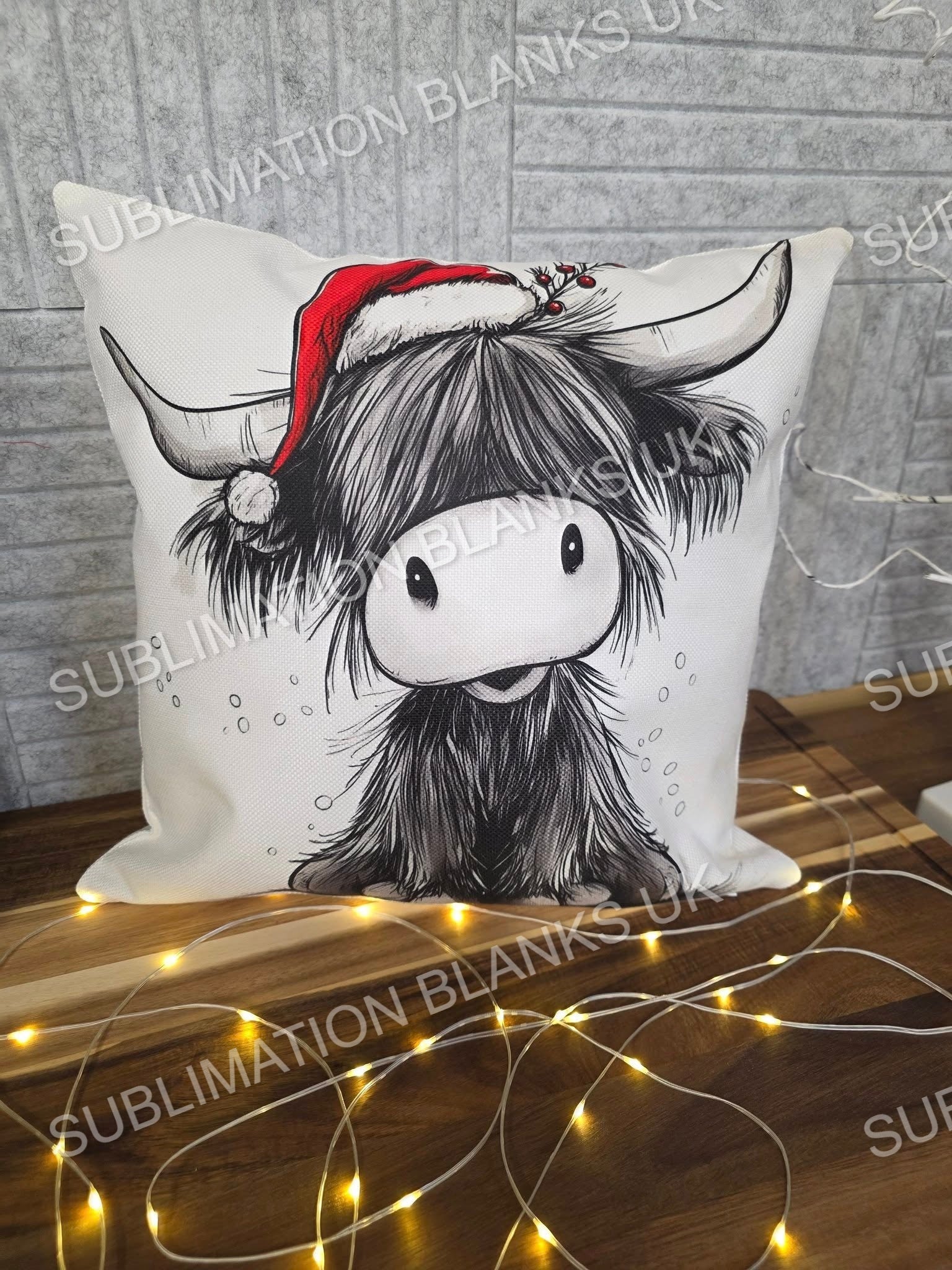 White Linen Sublimation Cushion Cover (Multi-pack) - Image 6